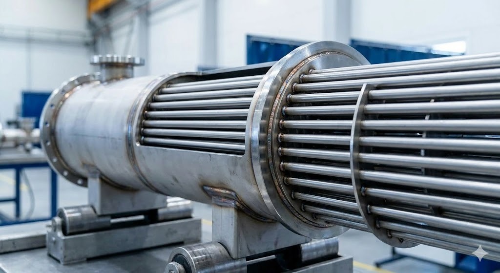 Industrial Shell & Tube Heat Exchanger