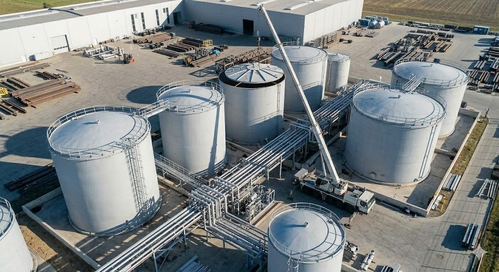 Industrial Storage Tank Farm