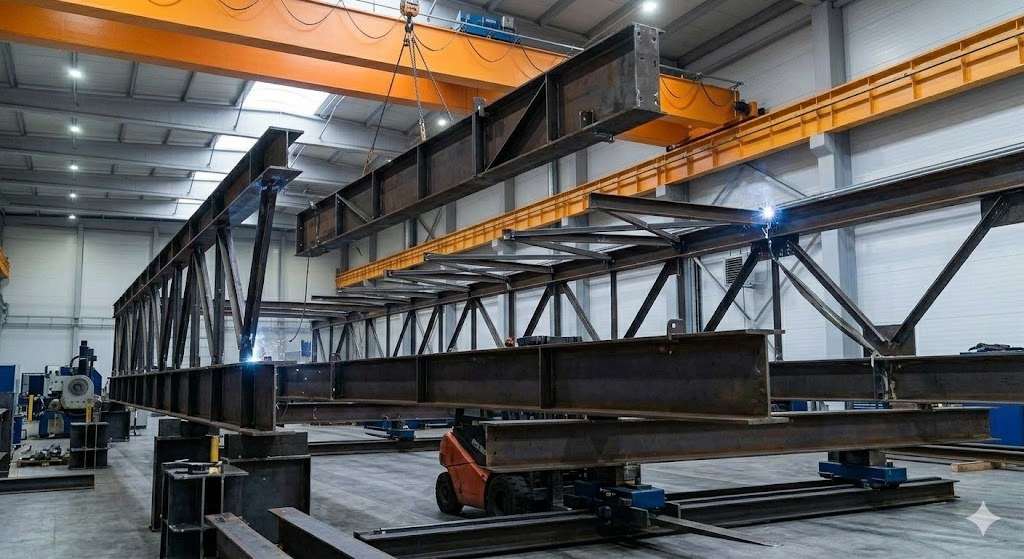 Structural Steel Fabrication Workshop